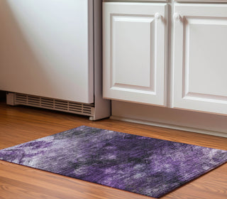 Piper Looms Mayfield Modern AMF590 Purple Machine Washable Area Rug Scatter Lifestyle Image Feature