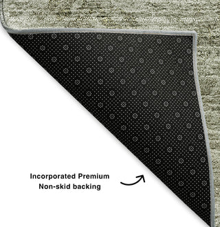 Piper Looms Mayfield Modern AMF590 Taupe Machine Washable Area Rug Backing Image