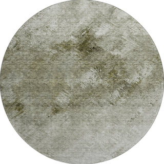 Piper Looms Mayfield Modern AMF590 Taupe Machine Washable Area Rug Round Main Image