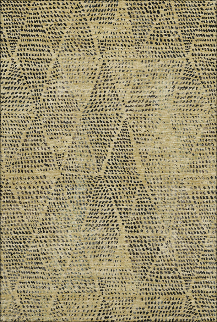 Piper Looms Mayfield Diamond AMF591 Gold Machine Washable Area Rug main image