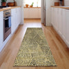 Piper Looms Mayfield Diamond AMF591 Gold Machine Washable Area Rug Runner Lifestyle Image Feature