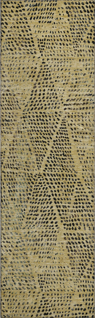 Piper Looms Mayfield Diamond AMF591 Gold Machine Washable Area Rug Runner Main Image