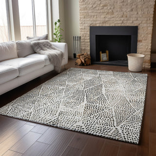 Piper Looms Mayfield Diamond AMF591 Ivory Machine Washable Area Rug Lifestyle Image Feature