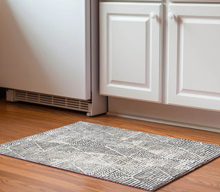 Piper Looms Mayfield Diamond AMF591 Ivory Machine Washable Area Rug Scatter Lifestyle Image Feature