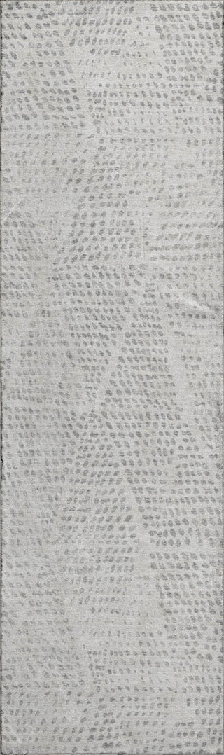 Piper Looms Mayfield Diamond AMF591 Silver Machine Washable Area Rug Runner Main Image