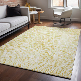 Piper Looms Mayfield Diamond AMF591 Wheat Machine Washable Area Rug Lifestyle Image Feature
