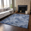 Piper Looms Mayfield Modern AMF594 Blue Machine Washable Area Rug Lifestyle Image Feature
