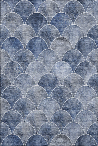 Piper Looms Mayfield Modern AMF594 Blue Machine Washable Area Rug main image