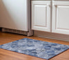 Piper Looms Mayfield Modern AMF594 Blue Machine Washable Area Rug Scatter Lifestyle Image Feature