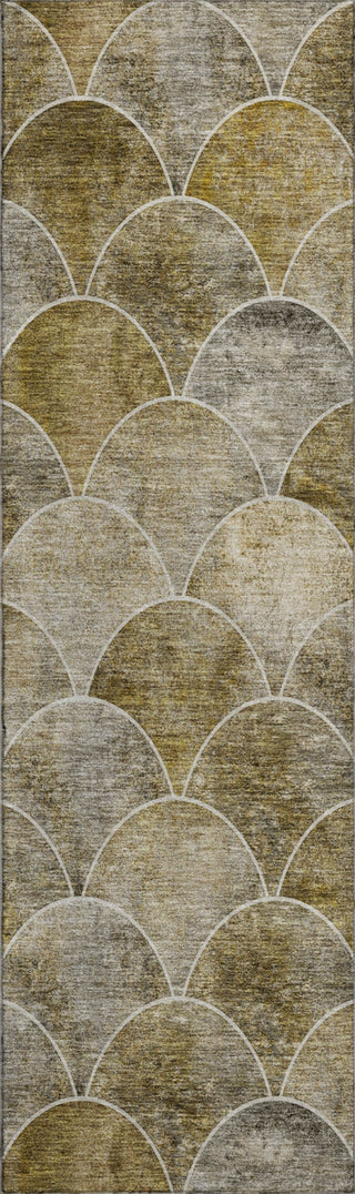 Piper Looms Mayfield Modern AMF594 Taupe Machine Washable Area Rug Runner Main Image
