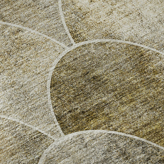 Piper Looms Mayfield Modern AMF594 Taupe Machine Washable Area Rug Swatch Image