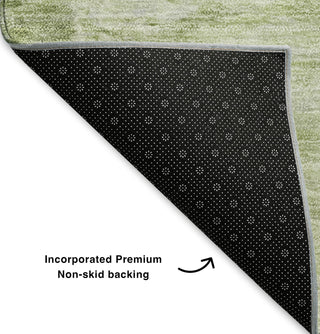 Piper Looms Mayfield Modern AMF595 Aloe Machine Washable Area Rug Backing Image