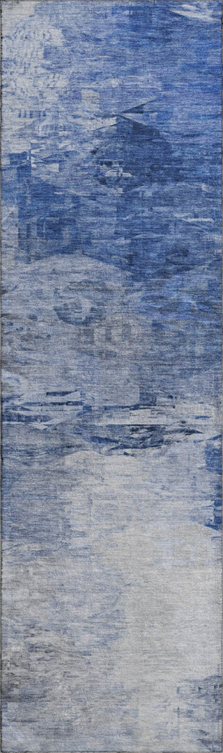 Piper Looms Mayfield Modern AMF595 Blue Machine Washable Area Rug Runner Main Image