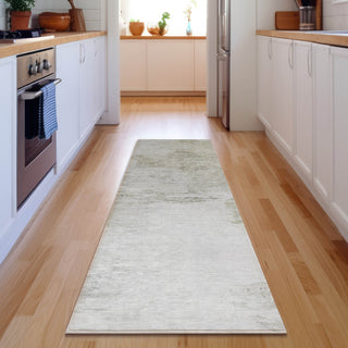 Piper Looms Mayfield Modern AMF595 Ivory Machine Washable Area Rug Runner Lifestyle Image Feature