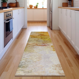 Piper Looms Mayfield Modern AMF595 Paprika Machine Washable Area Rug Runner Lifestyle Image Feature