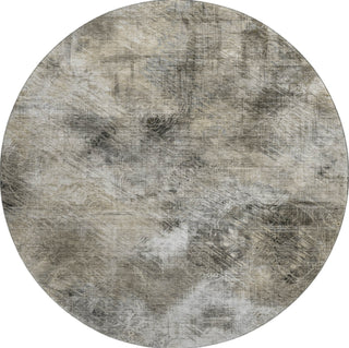 Piper Looms Mayfield Modern AMF596 Beige Machine Washable Area Rug Round Main Image
