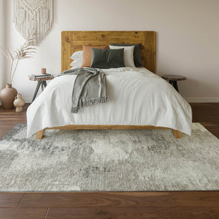 Piper Looms Mayfield Abstract AMF597 Beige Machine Washable Area Rug Lifestyle Image Feature