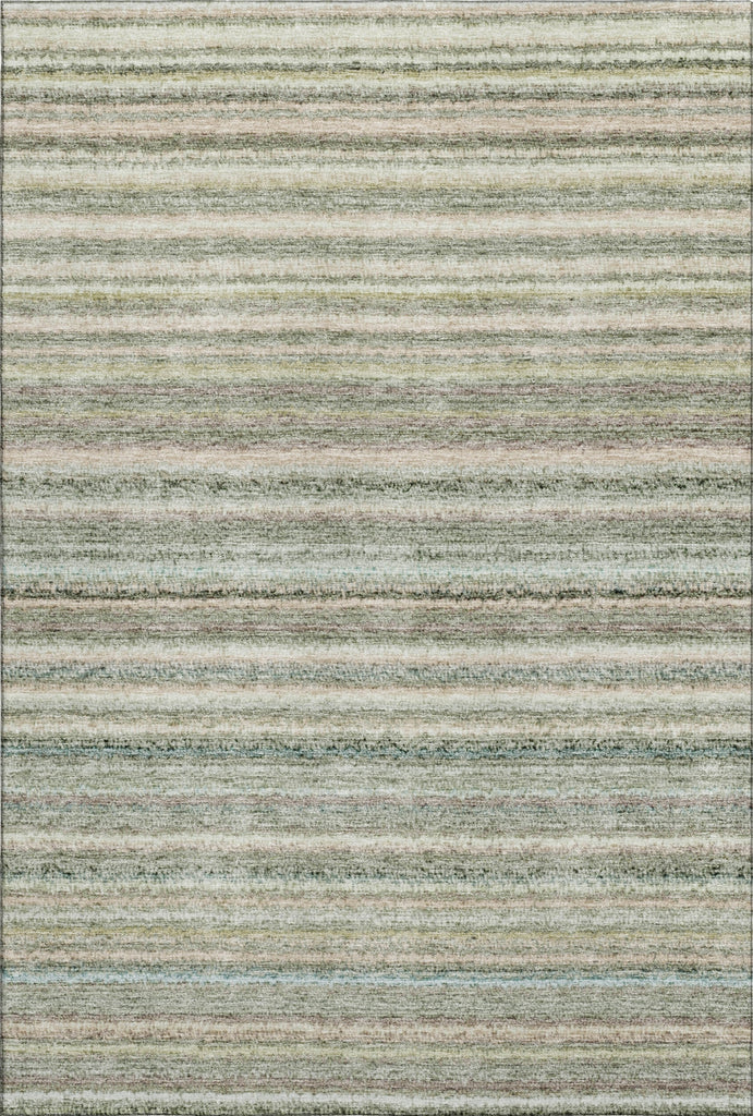 Piper Looms Mayfield Stripes AMF598 Sage Machine Washable Area Rug main image