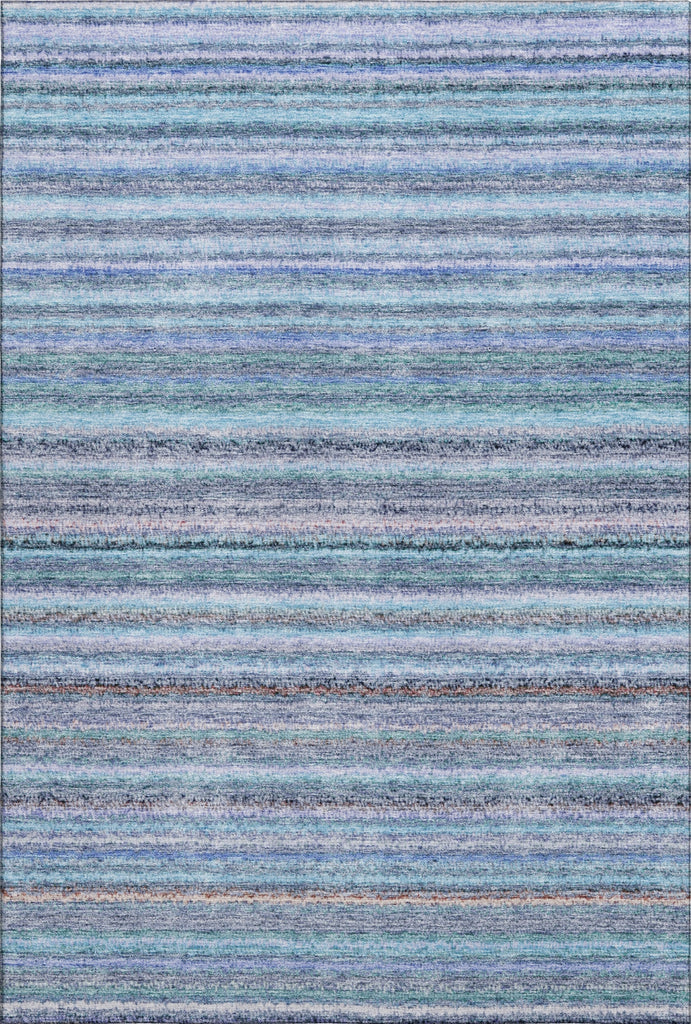 Piper Looms Mayfield Stripes AMF598 Sky Machine Washable Area Rug main image