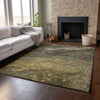 Piper Looms Mayfield Abstract AMF599 Brown Machine Washable Area Rug Lifestyle Image Feature