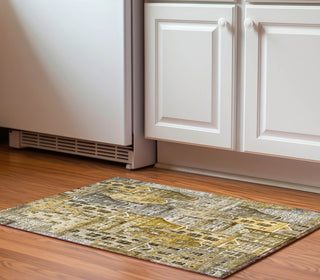 Piper Looms Mayfield Novelty AMF600 Brown Machine Washable Area Rug Scatter Lifestyle Image Feature