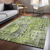 Piper Looms Mayfield Novelty AMF600 Green Machine Washable Area Rug Lifestyle Image Feature