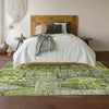 Piper Looms Mayfield Novelty AMF600 Green Machine Washable Area Rug Lifestyle Image Feature