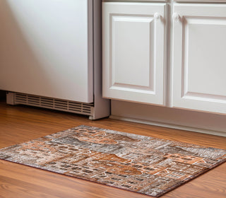 Piper Looms Mayfield Novelty AMF600 Paprika Machine Washable Area Rug Scatter Lifestyle Image Feature