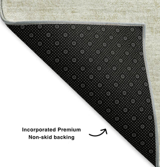 Piper Looms Mayfield Modern AMF601 Beige Machine Washable Area Rug Backing Image