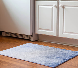 Piper Looms Mayfield Modern AMF601 Blue Machine Washable Area Rug Scatter Lifestyle Image Feature