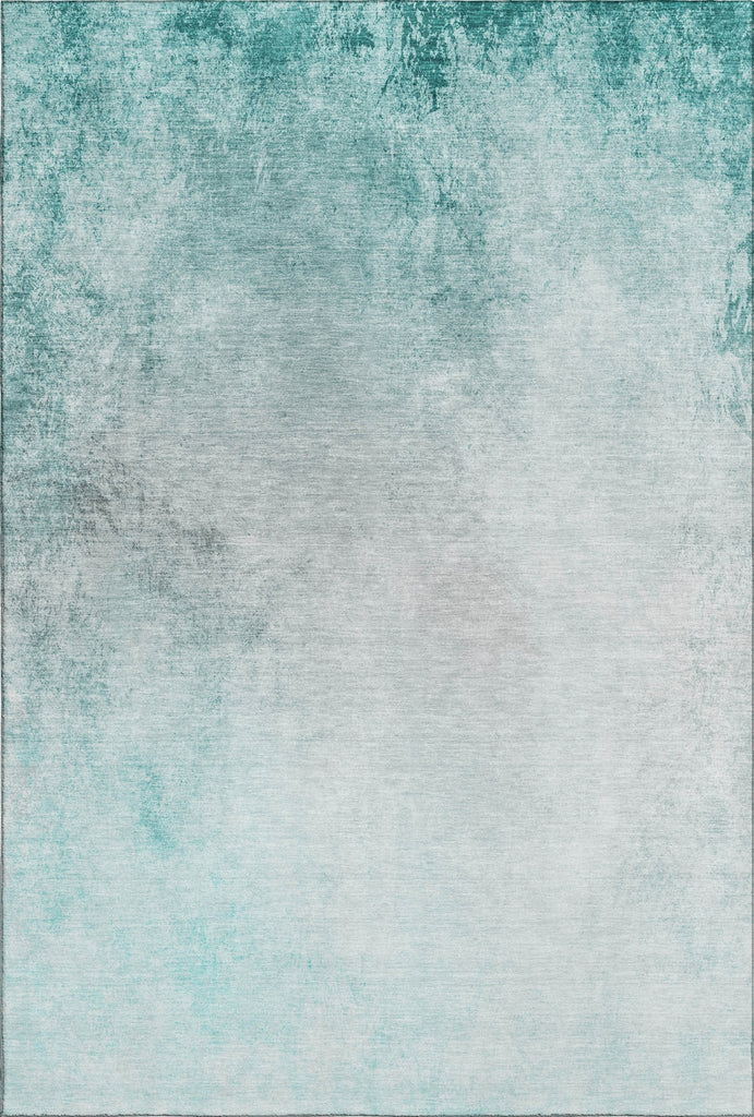 Piper Looms Mayfield Modern AMF601 Teal Machine Washable Area Rug main image