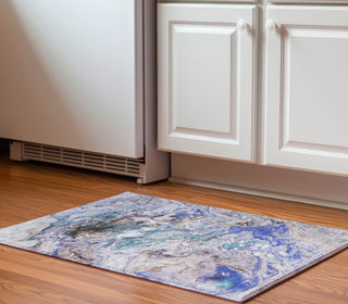 Piper Looms Mayfield Abstract AMF603 Beige Machine Washable Area Rug Scatter Lifestyle Image Feature