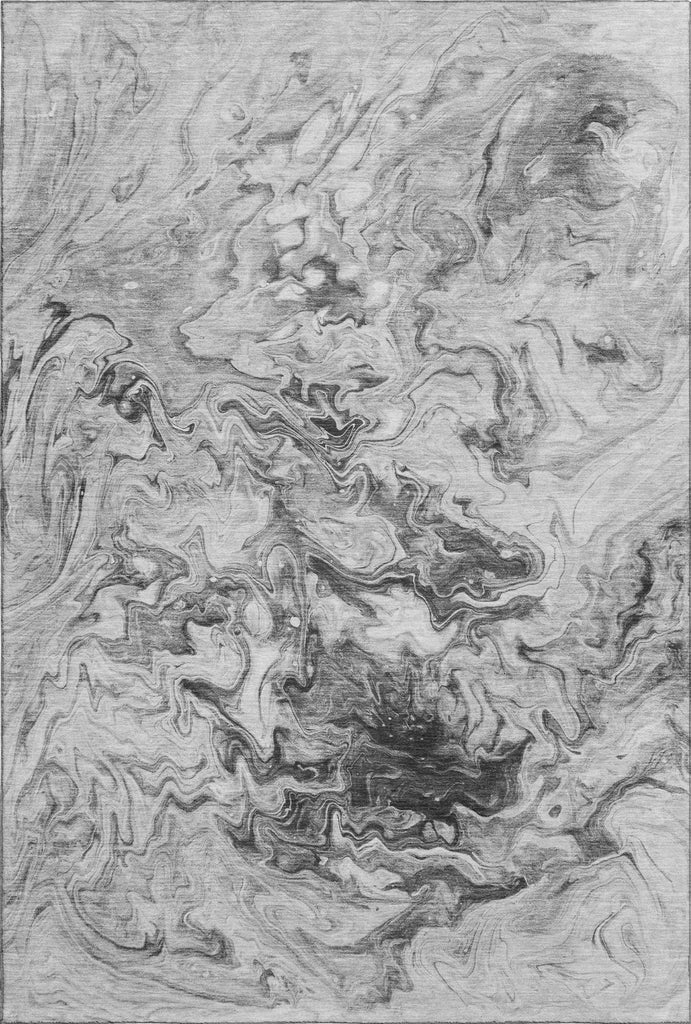 Piper Looms Mayfield Abstract AMF603 Gray Machine Washable Area Rug main image