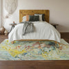 Piper Looms Mayfield Abstract AMF603 Ivory Machine Washable Area Rug Lifestyle Image Feature