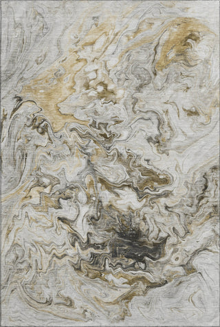 Piper Looms Mayfield Abstract AMF603 Taupe Machine Washable Area Rug main image