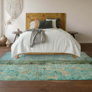 Piper Looms Mayfield Modern AMF605 Blue Machine Washable Area Rug Lifestyle Image Feature