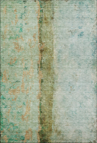 Piper Looms Mayfield Modern AMF605 Green Machine Washable Area Rug main image