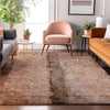 Piper Looms Mayfield Modern AMF605 Paprika Machine Washable Area Rug Lifestyle Image Feature