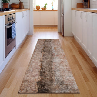 Piper Looms Mayfield Modern AMF605 Paprika Machine Washable Area Rug Runner Lifestyle Image Feature