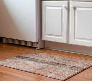 Piper Looms Mayfield Modern AMF605 Paprika Machine Washable Area Rug Scatter Lifestyle Image Feature