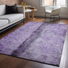 Piper Looms Mayfield Modern AMF605 Purple Machine Washable Area Rug Lifestyle Image Feature