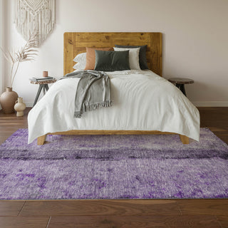Piper Looms Mayfield Modern AMF605 Purple Machine Washable Area Rug Lifestyle Image Feature