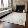 Piper Looms Mayfield Organic AMF606 Gold Machine Washable Area Rug Lifestyle Image Feature
