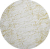 Piper Looms Mayfield Organic AMF606 Gold Machine Washable Area Rug Round Main Image