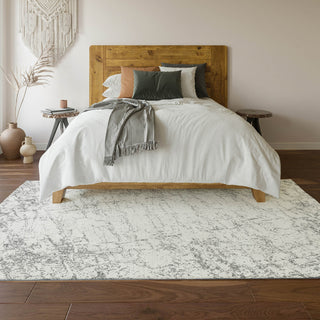 Piper Looms Mayfield Organic AMF606 Gray Machine Washable Area Rug Lifestyle Image Feature