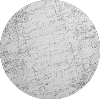 Piper Looms Mayfield Organic AMF606 Gray Machine Washable Area Rug Round Main Image