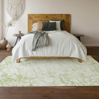 Piper Looms Mayfield Organic AMF606 Green Machine Washable Area Rug Lifestyle Image Feature