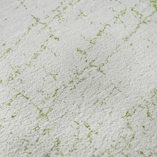 Piper Looms Mayfield Organic AMF606 Green Machine Washable Area Rug Swatch Image