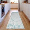 Piper Looms Mayfield Organic AMF606 Teal Machine Washable Area Rug Runner Lifestyle Image Feature