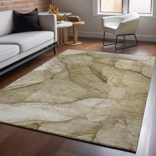Piper Looms Mayfield Modern AMF607 Brown Machine Washable Area Rug Lifestyle Image Feature
